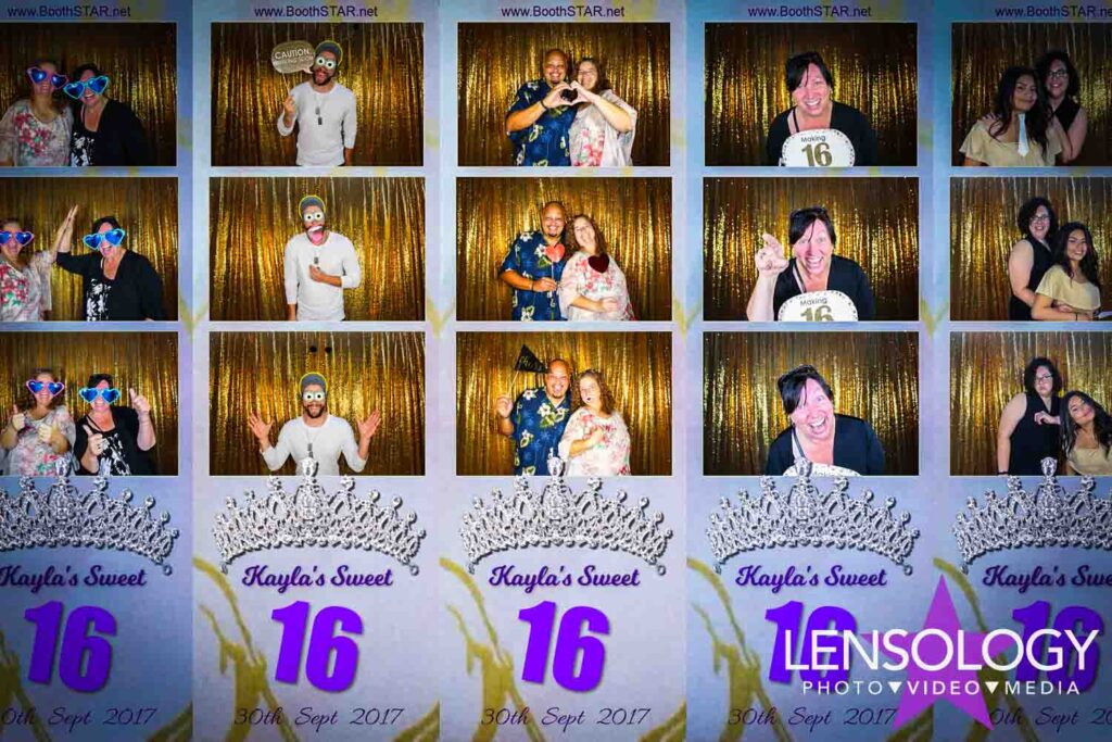 Fort Lauderdale Sweet Sixteen Photo Booth