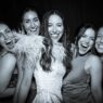 Coral Gables Photo Booth In Sophisticated Black And White